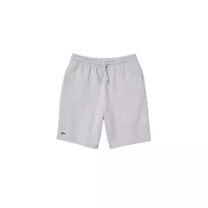 2: Lacoste Sport Tennis Fleece Shorts Silver Chine